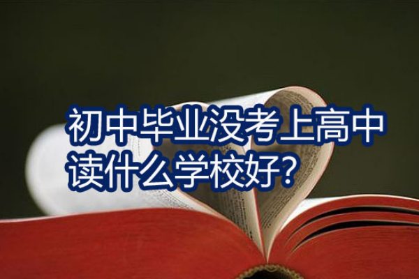 初中毕业考不上高中可以上什么学校