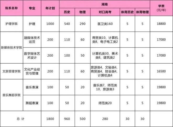 长沙文创艺术职业学院招生简章