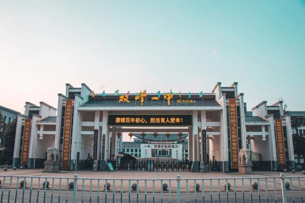 2023年双峰县第一中学录取分数线