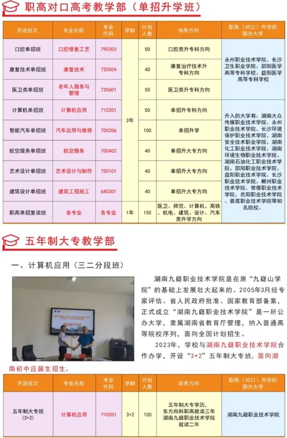 永州东方尚科职业技术学校2024年招生简章