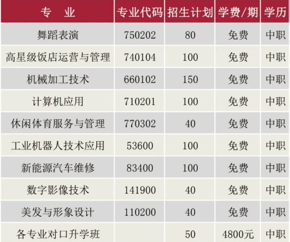 怀化市振华职业学校2024年招生简章